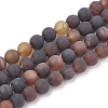 Natural Agate Beads Strands G-T106-025-1