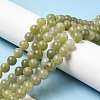 Natural Green Jade Beads Strands G-K340-A02-01-2