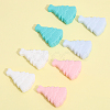 CHGCRAFT 8Pcs 4 Colors Silicone Beads SIL-CA0002-34-3