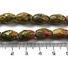 Natural Unakite Beads Strands G-P520-C01-01-5