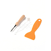 DIY Cotton Cup Mat Punch Needle Kits DIY-K032-38C-7