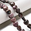 Natural Rhodonite Beads Strands G-R190-10mm-40-2