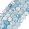 Natural Aquamarine Beads Strands G-L587-A02-04-1