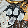 AHADERMAKER 4 Bags 4 Styles PET Adhesive Waterproof Stickers Set STIC-GA0001-03-5
