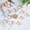 DICOSMETIC 40Pcs Alloy Rhinestone Pendants FIND-DC0002-97-3