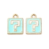 Alloy Enamel Charms ENAM-Q001-08G-04-1