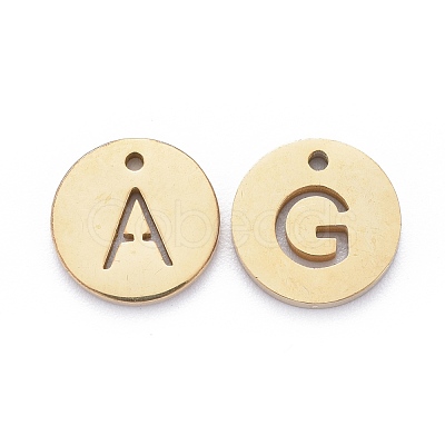 304 Stainless Steel Charms STAS-F227-11-G-1