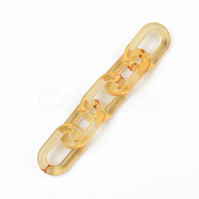 Transparent Acrylic Linking Rings OACR-T024-02-J06-1