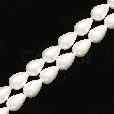 Shell Pearl Beads Strands PEAR-T005-03-1