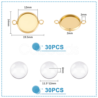 Unicraftale DIY Link Connector Making Kits STAS-UN0005-22-1