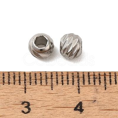 Non-Tarnish 304 Stainless Steel Beads STAS-C094-04A-P-1