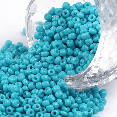 Baking Paint Glass Seed Beads SEED-US0003-2mm-K10-1