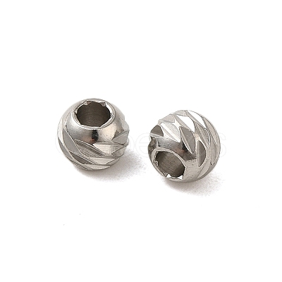 Non-Tarnish 304 Stainless Steel Beads STAS-C094-04A-P-1