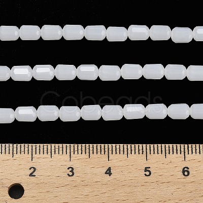 Imitation Jade Glass Beads Strands GLAA-G112-06A-1