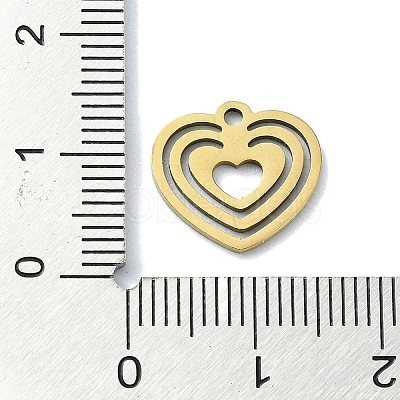 304 Stainless Steel Charms STAS-C097-28G-1