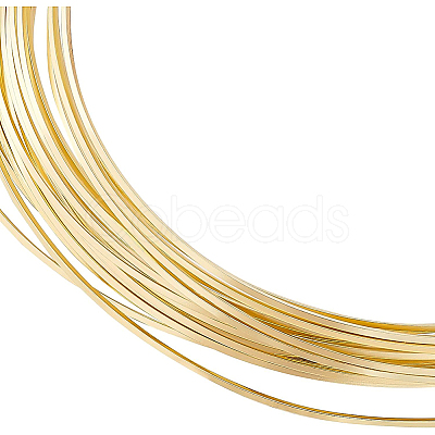 Brass Wire FIND-WH0116-23A-01-1