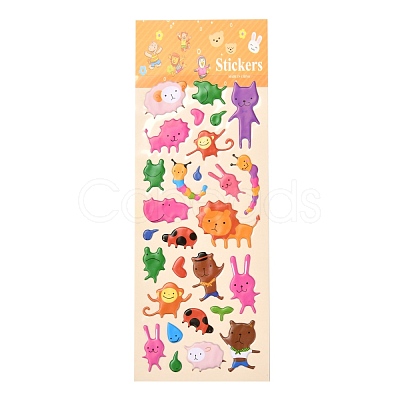 3D Cartoon PVC Bubble Stickers DIY-A016-01B-1