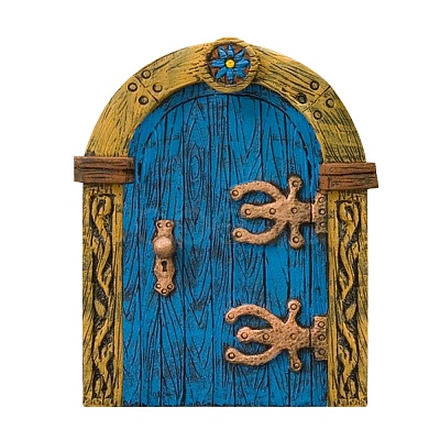 Miniature Wooden Garden Door MIMO-PW0001-172P-1