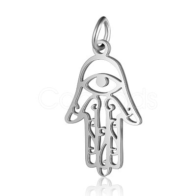 Non-Tarnish 304 Stainless Steel Pendants A-STAS-S105-T557D-1-1