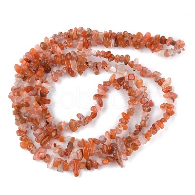 Natural Carnelian Beads Strands G-G0003-B18-1