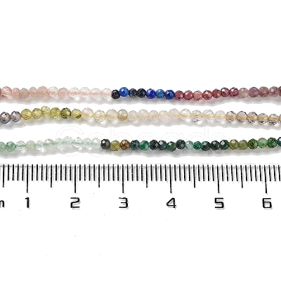 Natural Mixed Gemstone Beads Strands G-D080-A01-03-1