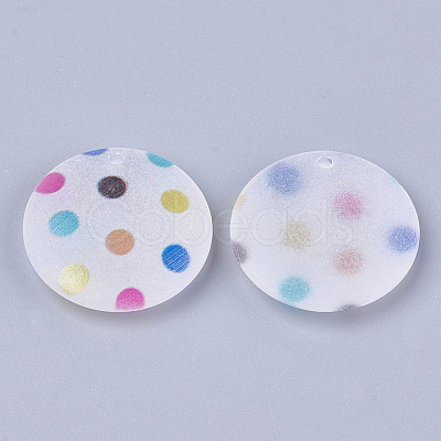 Printed Acrylic Beads MACR-S361-23-1