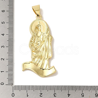 Rack Plating Brass Pendants KK-P267-28G-1