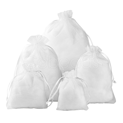 5 Style Organza Gift Bags with Drawstring OP-LS0001-01B-1