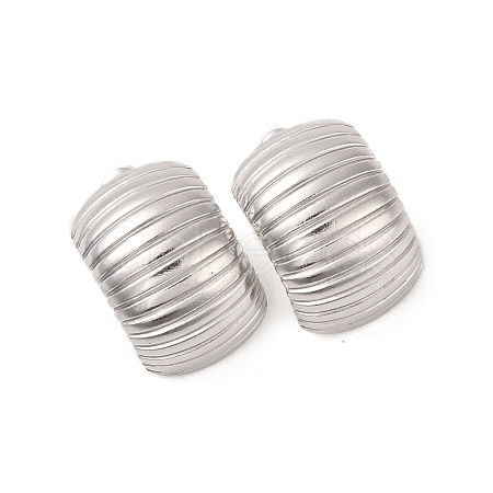 Non-Tarnish 304 Stainless Steel Stud Earrings for Women EJEW-L272-008P-1