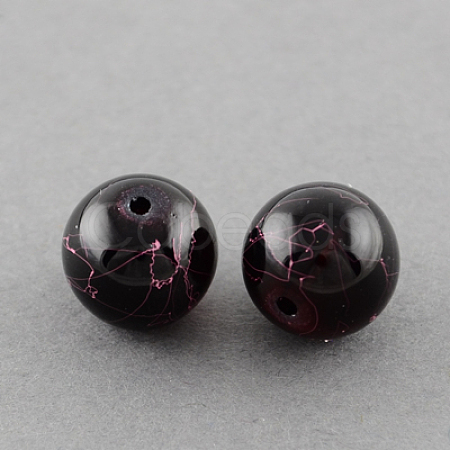 Drawbench Transparent Glass Beads Strands GLAD-Q012-4mm-24-1