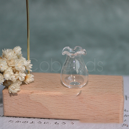High Borosilicate Glass Vase Miniature Ornaments BOTT-PW0001-146G-1