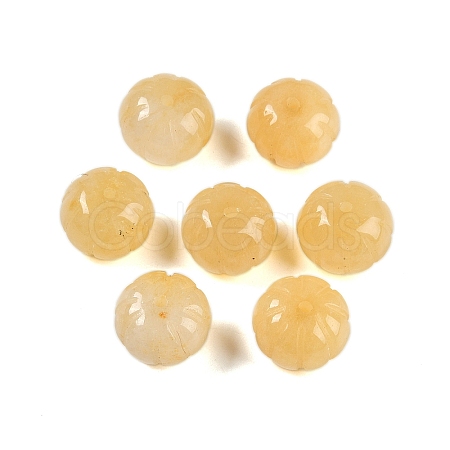 Natural Yellow Aventurine Beads G-G124-02A-1