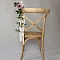 Cloth Artificial Flower, Wedding Chair Decorations, Thistle, 250mm