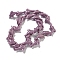 Synthetic Coral Carved Beads Strands, Dyed, Dolphin, Thistle, 23x9x12mm, Hole: 1mm, about 26pcs/strand, 12.20''(31cm)