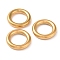 304 Stainless Steel Linking Rings, Round Ring, Golden, 15.5x3mm, Inner Diameter: 10mm