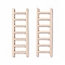 Miniature Unfinished Wood Ladder, for Kid Painting Craft, Dollhouse Accessories, Bisque, 89.5x29.5x2mm