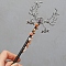 Natural Sunstone Viking Dragon Wands, Fairy Stick, 180mm