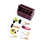 Mini Miniature Toy Mini Coffee Toolbox, Play Scene Photography Decoration Props Sets, Colorful, 43x26x34mm