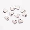304 Stainless Steel Stamping Blank Tag Pendants STAS-Q112-2