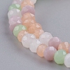 Faceted Glass Beads Strands X-GLAA-G074-B05-3