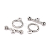 Tibetan Style Alloy Toggle Clasps LF1076Y-NF-3