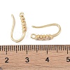 Brass Micro Pave Cubic Zirconia Earring Hooks KK-U008-11G-3