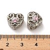 Alloy Enamel European Beads FIND-Q115-11P-02-3