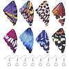 DIY Butterfly Wing Earring Making Kit DIY-TA0006-45-3