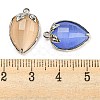 Natural & Synthetic Mixed Gemstone Faceted Pendants G-M431-06P-B-3