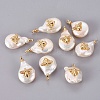 Natural Cultured Freshwater Pearl Pendants PEAR-F008-37G-1