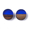 Resin & Wood Cabochons X-RESI-S358-70-H60-1