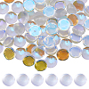 SUNNYCLUE 100Pcs Transparent Glass Cabochons GLAA-SC0001-96-1