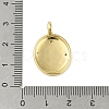 Brass Micro Pave Cubic Zirconia Pendants KK-E111-05G-3