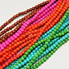 Synthetic Turquoise Beads Strands TURQ-G106-10mm-02-1